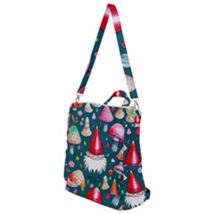 Mushrooms (228) Crossbody Backpack by GardenOfOphir