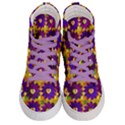  Women s Hi-Top Skate Sneakers w/ Flowers View1