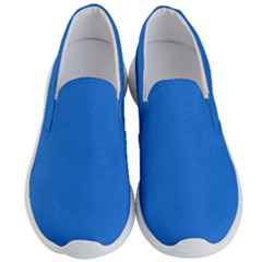 Bright Navy Blue	 - 	lightweight Slip Ons by ColorfulShoes