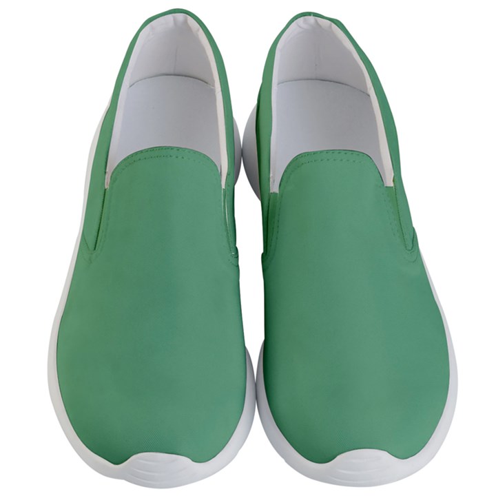 Shiny Shamrock Green	 - 	Lightweight Slip Ons