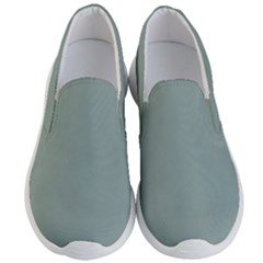 Morning Blue	 - 	lightweight Slip Ons by ColorfulShoes