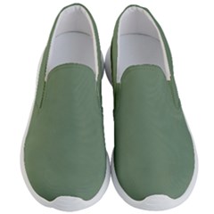 Dark Sage Green	 - 	lightweight Slip Ons by ColorfulShoes