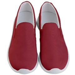 Japanese Carmine Red	 - 	lightweight Slip Ons by ColorfulShoes