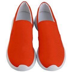 Coquelicot Red	 - 	lightweight Slip Ons