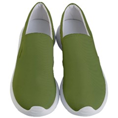 Olive Green	 - 	lightweight Slip Ons