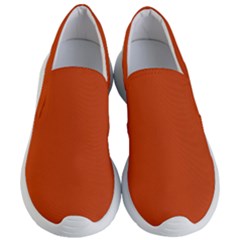 Sinopia Orange	 - 	lightweight Slip Ons