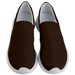 Chocolate  Brown	 - 	lightweight Slip Ons