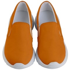 Apricot Orange	 - 	lightweight Slip Ons by ColorfulShoes