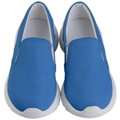 Silk Blue	 - 	lightweight Slip Ons by ColorfulShoes