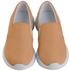 Mellow Apricot Orange	 - 	lightweight Slip Ons by ColorfulShoes