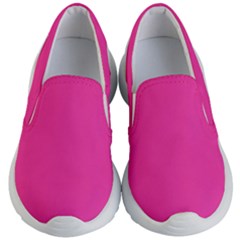 Wild Strawberry Pink	 - 	lightweight Slip Ons by ColorfulShoes