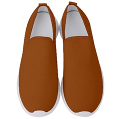 Burnt Orange	 - 	slip On Sneakers by ColorfulShoes