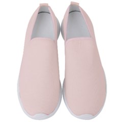 Light Misty Rose Pink	 - 	slip On Sneakers by ColorfulShoes