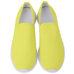 Laser Lemon Yellow	 - 	slip On Sneakers by ColorfulShoes