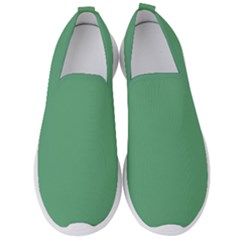 Shiny Shamrock Green	 - 	slip On Sneakers by ColorfulShoes