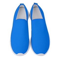 Azure Blue	 - 	slip On Sneakers