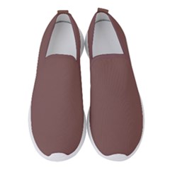 Puce Brown	 - 	slip On Sneakers