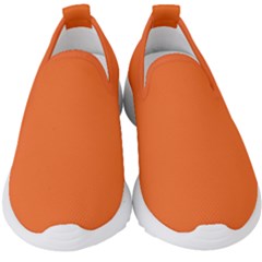 Construction Cone Orange	 - 	slip On Sneakers by ColorfulShoes