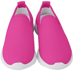 Wild Strawberry Pink	 - 	slip On Sneakers by ColorfulShoes