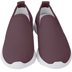 Plum Wine	 - 	slip On Sneakers by ColorfulShoes