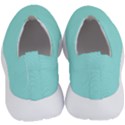 Soft Turquoise	 - 	No Lace Lightweight Shoes View4