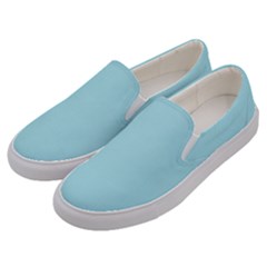 Blizzard Blue	 - 	canvas Slip Ons by ColorfulShoes