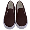 Cafe Noir Brown	 - 	Canvas Slip Ons View1