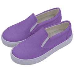 Periwinkle Purple	 - 	canvas Slip Ons by ColorfulShoes