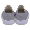 Smoke Grey	 - 	Canvas Slip Ons View4