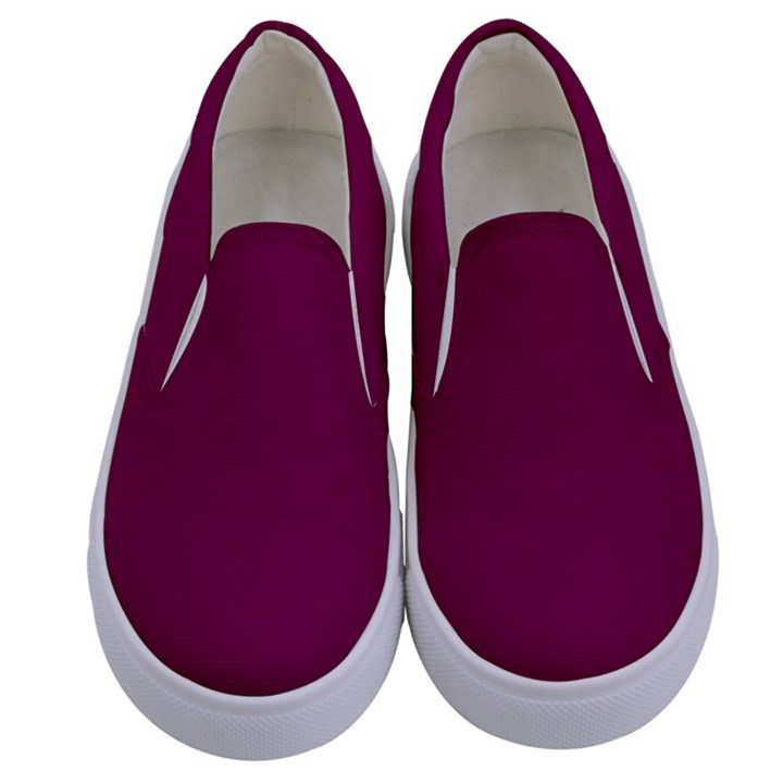 Plum Pie	 - 	Canvas Slip Ons