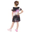 Firework Kids  Short Sleeve Velvet Dress View2