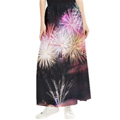 Firework Maxi Chiffon Skirt by artworkshop