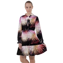 Firework All Frills Chiffon Dress by artworkshop