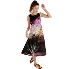 Firework Summer Maxi Dress by artworkshop