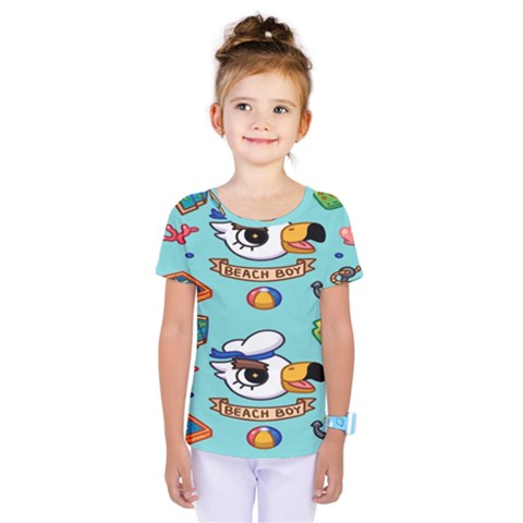 Guillever Wp Kids  One Piece Tee by artworkshop