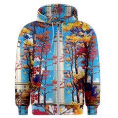 Lighthouse Men s Zipper Hoodie by artworkshop