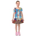 Lighthouse Kids  Short Sleeve Velvet Dress View1