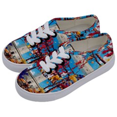 Lighthouse Kids  Classic Low Top Sneakers by artworkshop