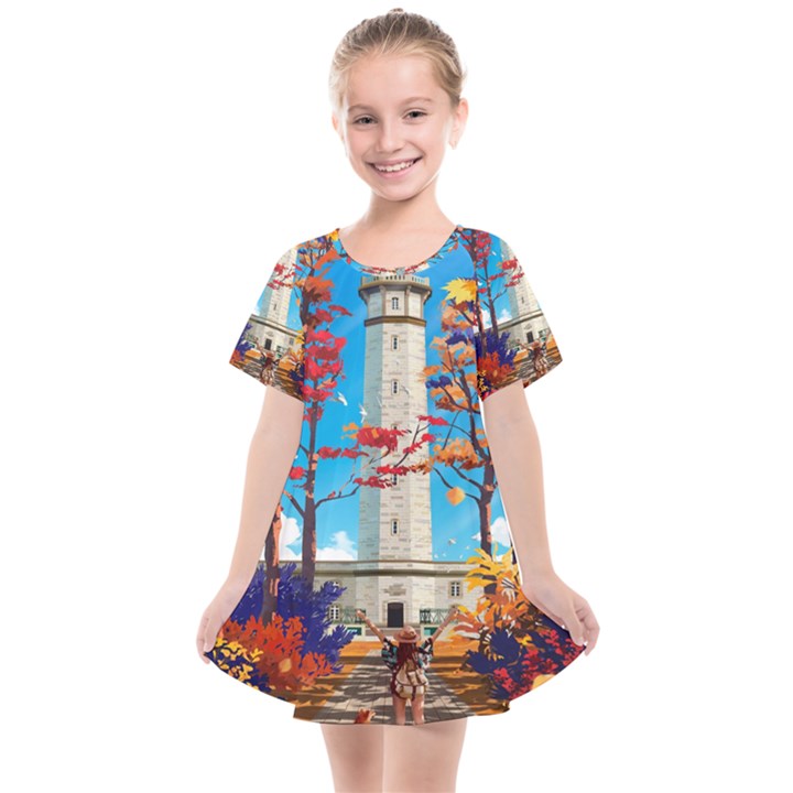 Lighthouse Kids  Smock Dress