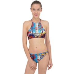 Lighthouse Racer Front Bikini Set by artworkshop