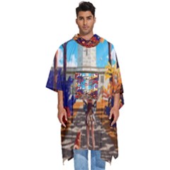 Lighthouse Men s Hooded Rain Ponchos