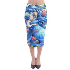 Mermay Midi Pencil Skirt by artworkshop