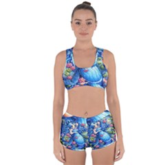 Mermay Racerback Boyleg Bikini Set