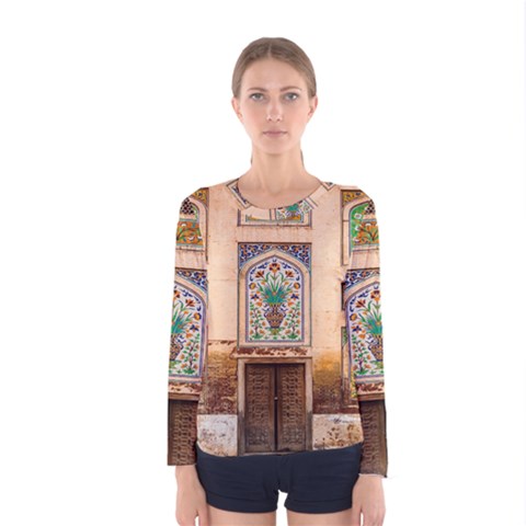 Mosque Women s Long Sleeve Tee by artworkshop