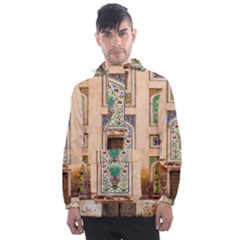 Mosque Men s Front Pocket Pullover Windbreaker by artworkshop