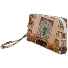 Mosque Wristlet Pouch Bag (small) by artworkshop