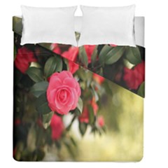 Flower Duvet Cover Double Side (queen Size) by artworkshop