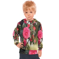 Flower Kids  Hooded Pullover by artworkshop