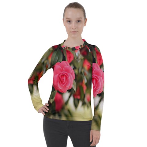 Flower Women s Pique Long Sleeve Tee by artworkshop