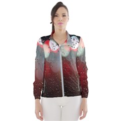 Rain On Window Women s Windbreaker by artworkshop